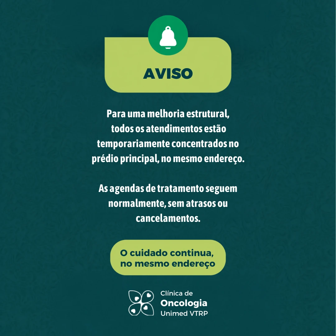 Aviso Clínica de Oncologia