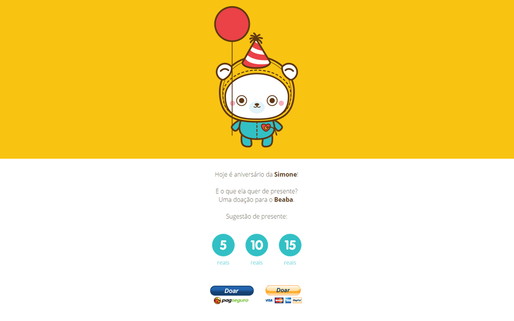 Blog Unimed VTRP Doações BEABA