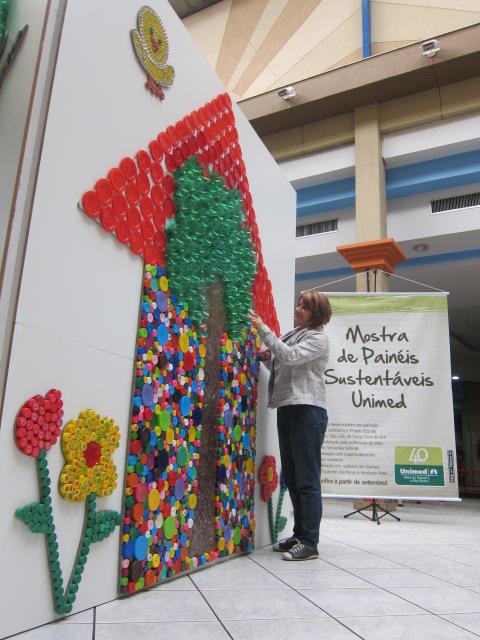 Trabalho é coordenado pela professora de Arte do Colégio Marista São Luís,